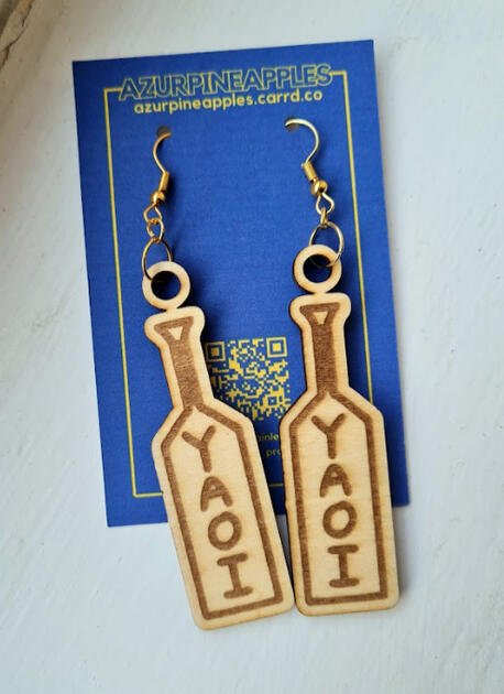 Yaoi Paddle Earrings